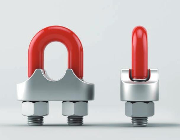 National standard forged steel wire clamp rope